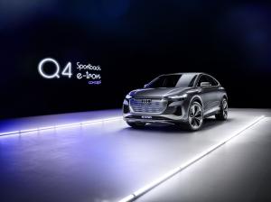Audi Q4 Sportback e-tron Concept 2020 года 